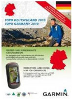 Garmin TOPO Germany 2010(v4) South, DVD & microSD/SD (010-11322-01)